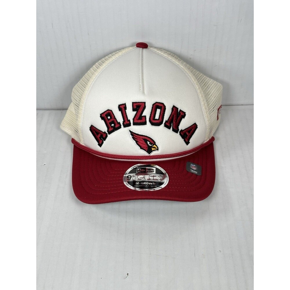 New Era 9FORTY Arizona Cardinals A-Frame M-Crown Rope Adjustable Hat Cap OSFM